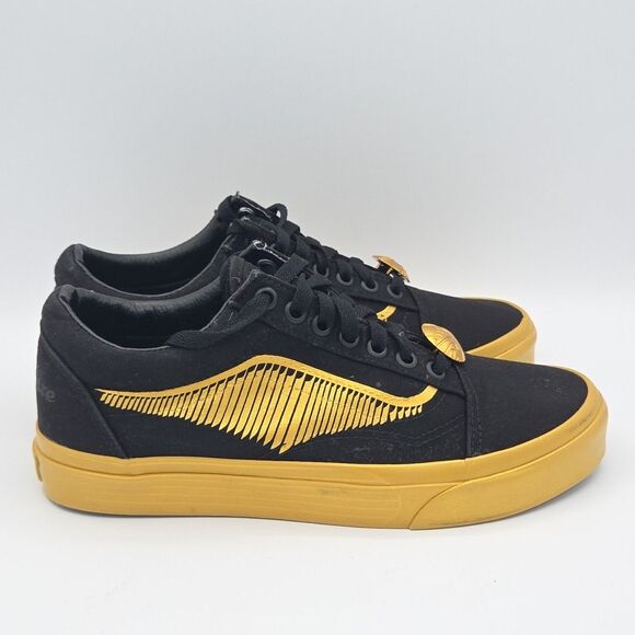 Vans x Harry Potter Old Skool Golden Snitch VN0A4BV5V3K Men's size 6.5 Women's 8 - Picture 6 of 8